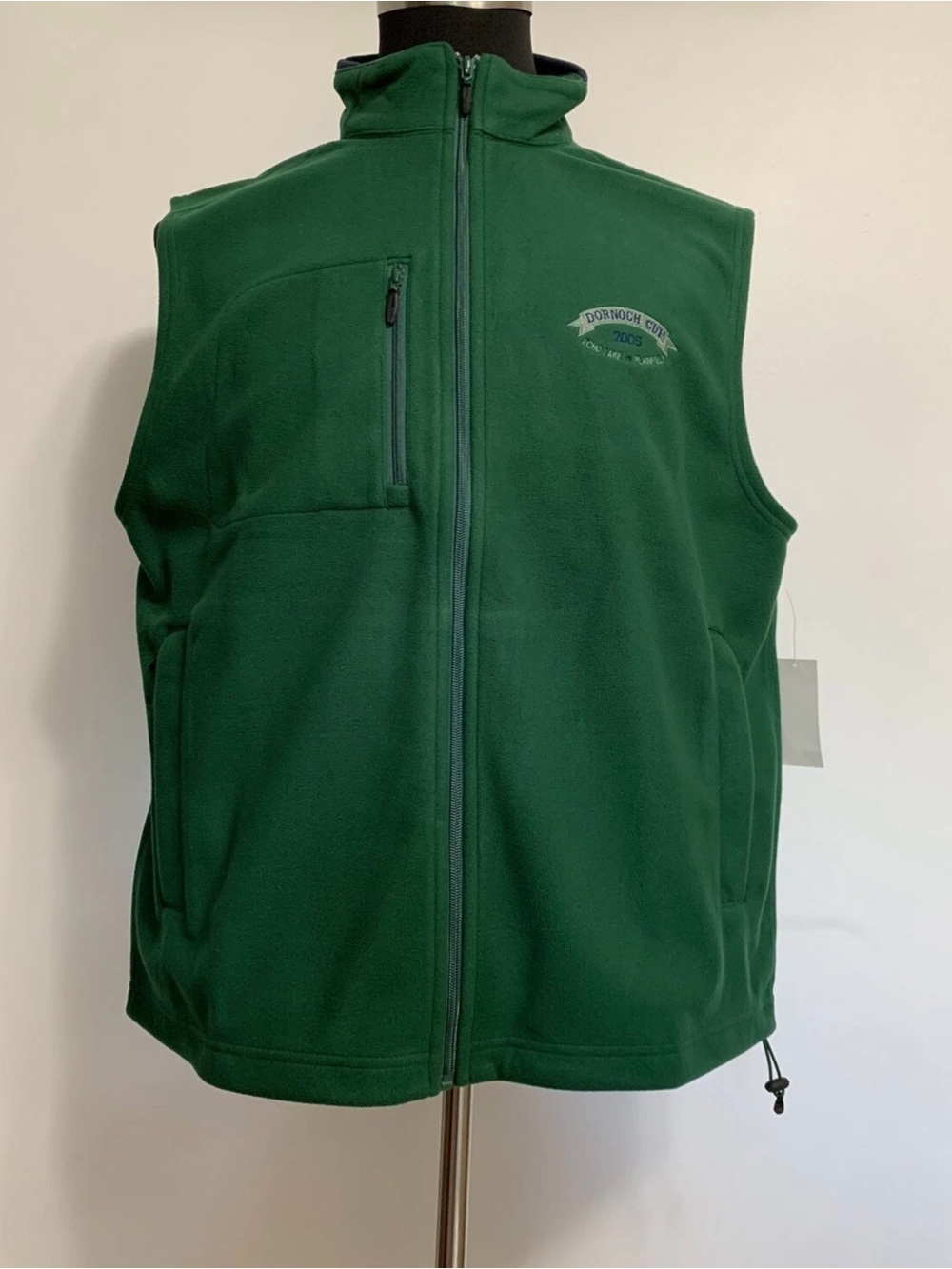 Ralph Lauren Mens Polo Golf Logo vest. Sz. XL Color Green